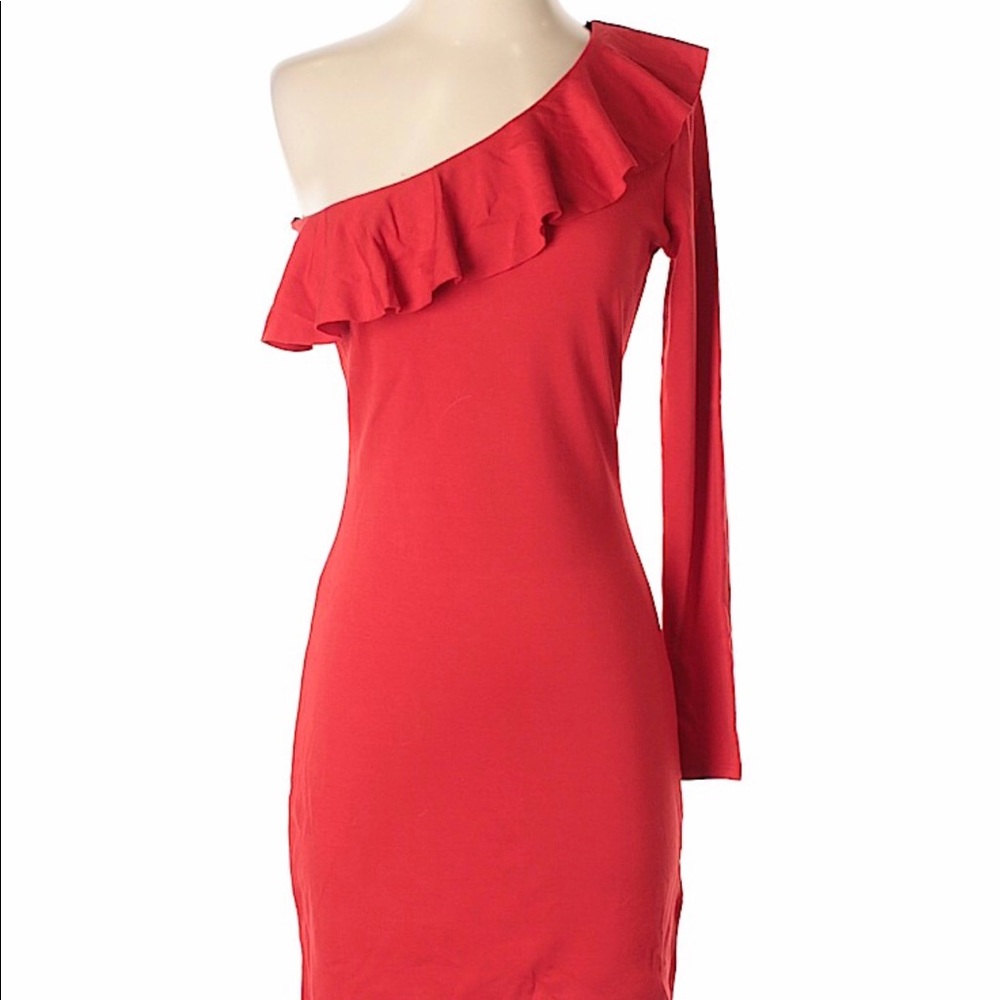 H&M one-shoulder dress